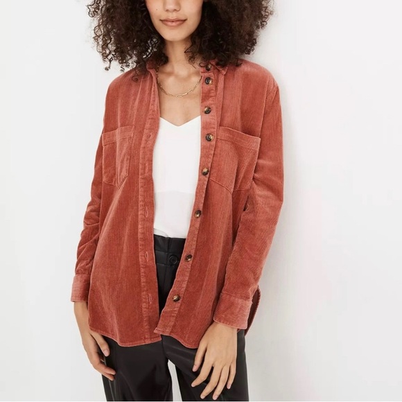 Madewell Tops - Madewell Corduroy Sunday Shirt size XL